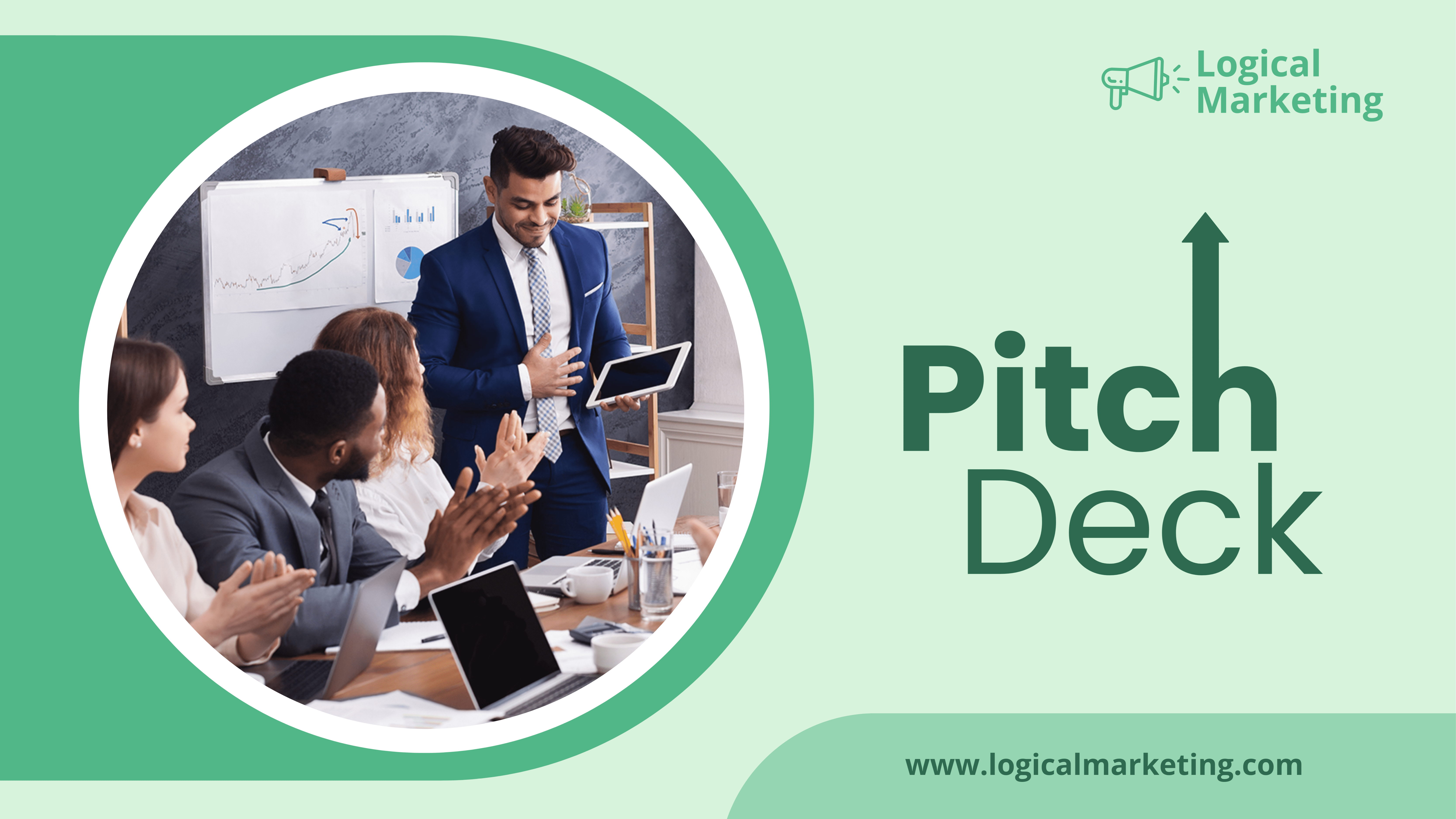 Pitch deck presentation template