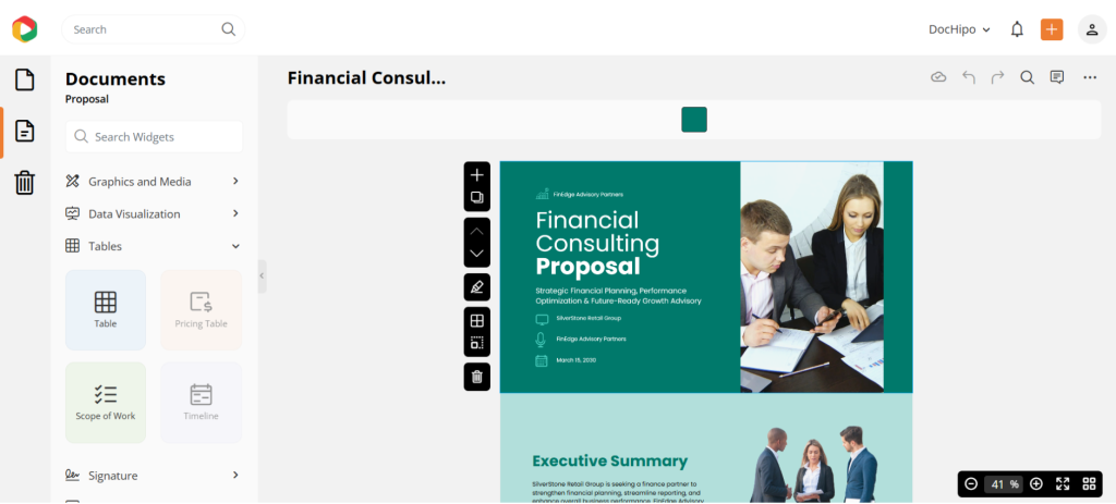 DocHipo Proposal template