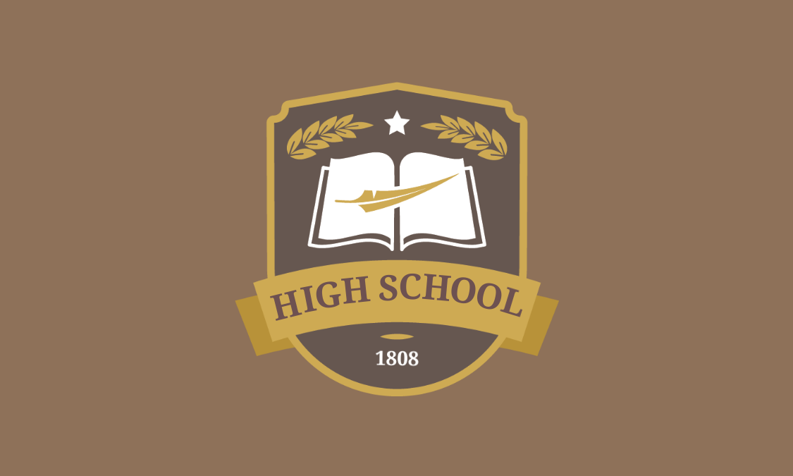 Education Logo centric template