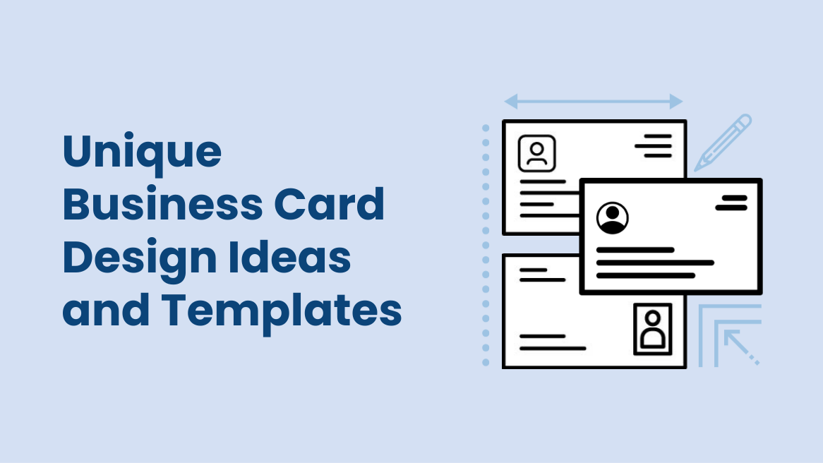 Unique Business Card Design Ideas and Templates Blog Banner