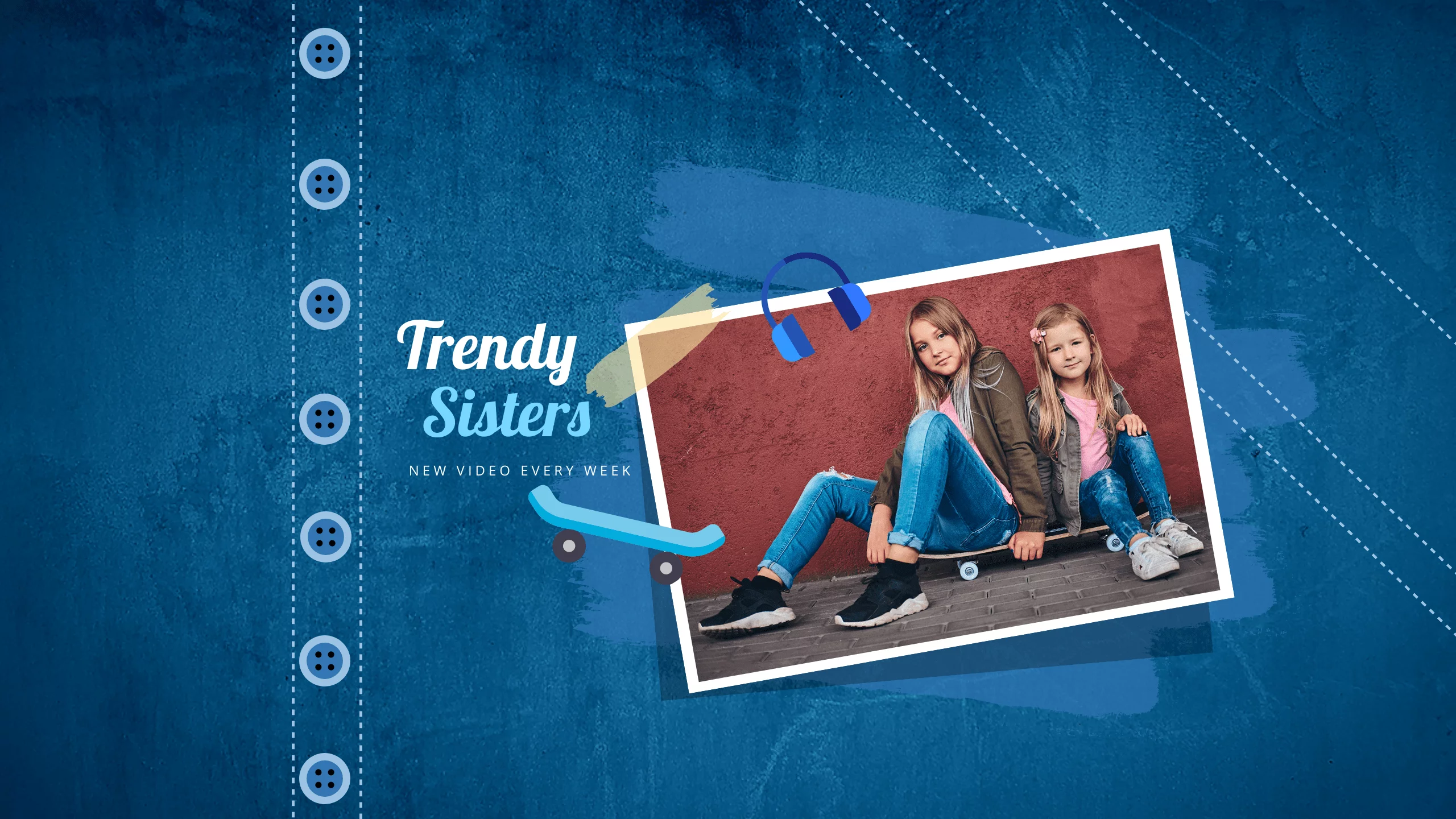 Fashion YouTube banner template