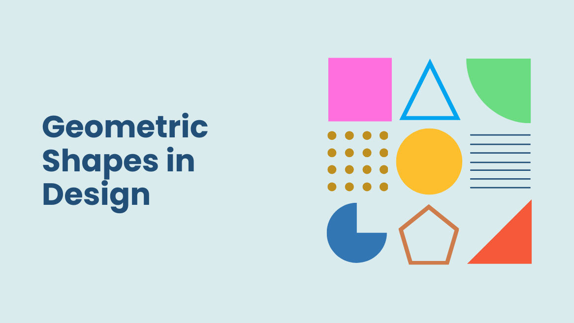 Blog Banner For Geometric Shapes in Design