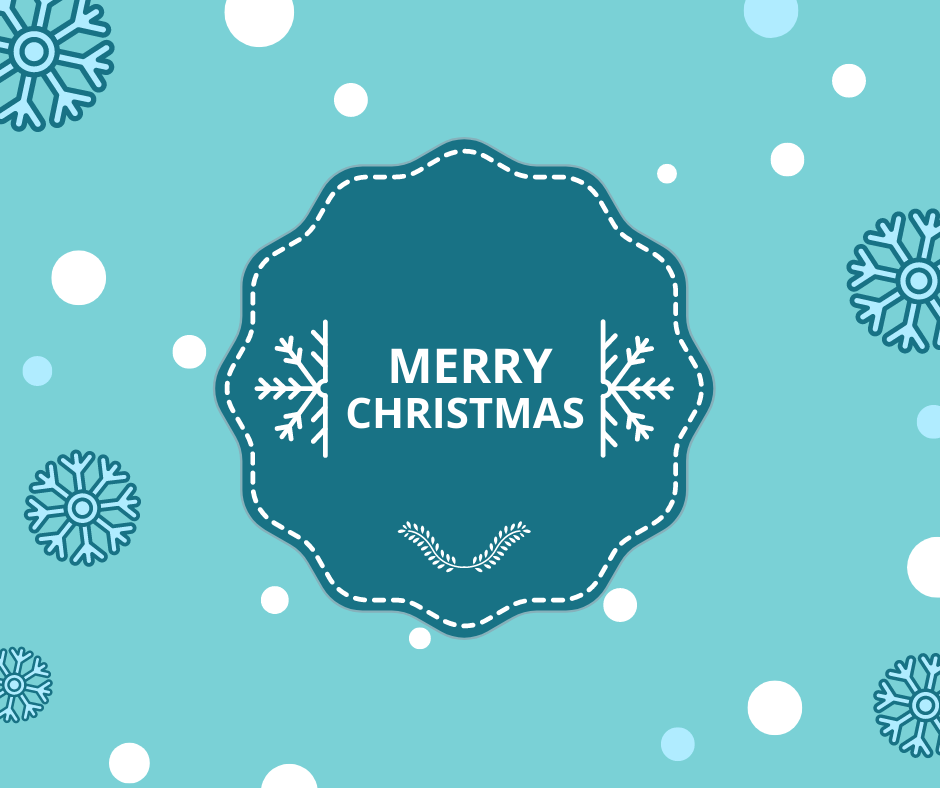Christmas Facebook Post Design with Tet Frames