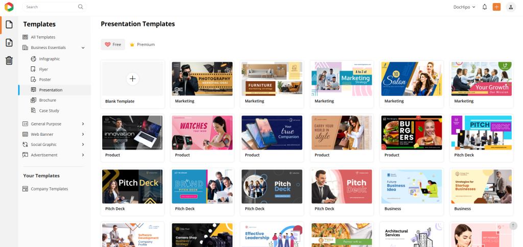 DocHipo Presentation Templates
