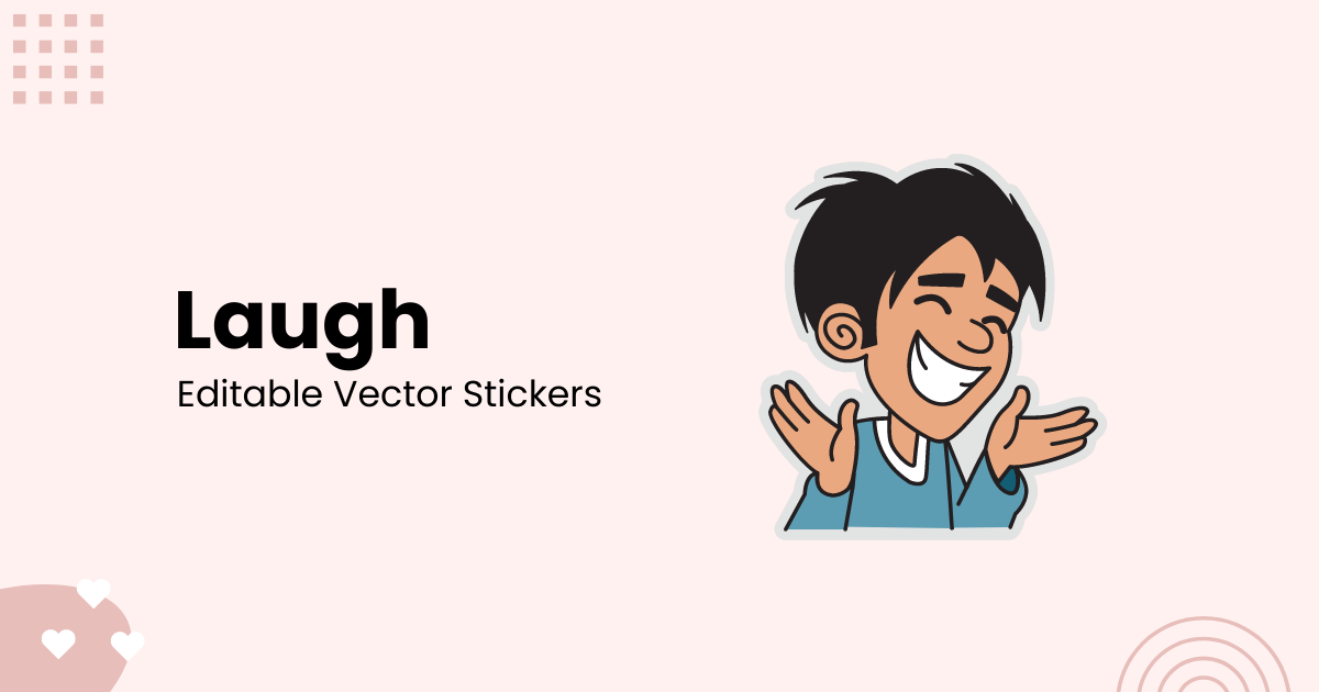 Free Customizable Laugh Stickers | DocHipo