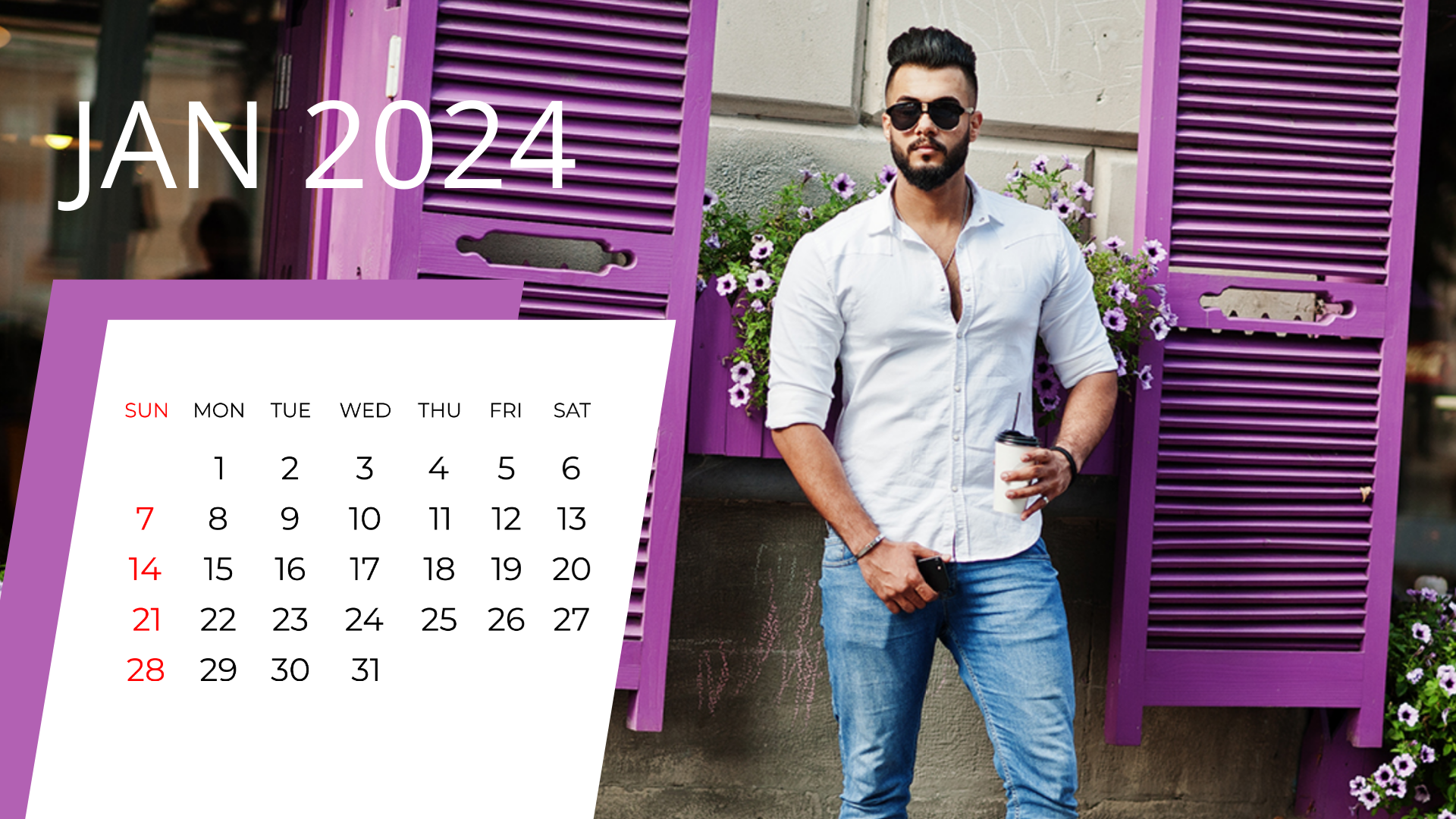 paralellogram- fashion calender