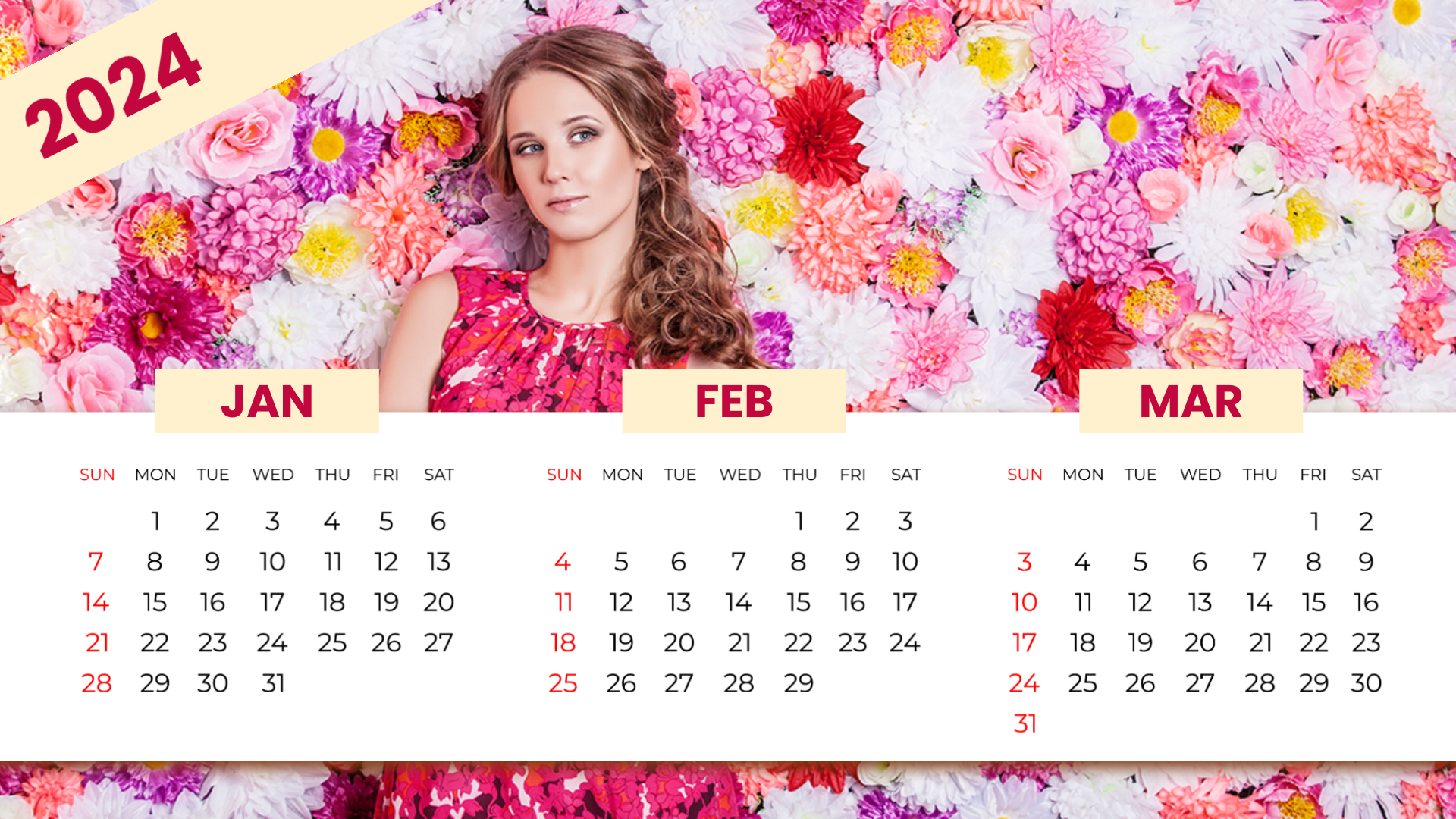 Fashion Calendar Template