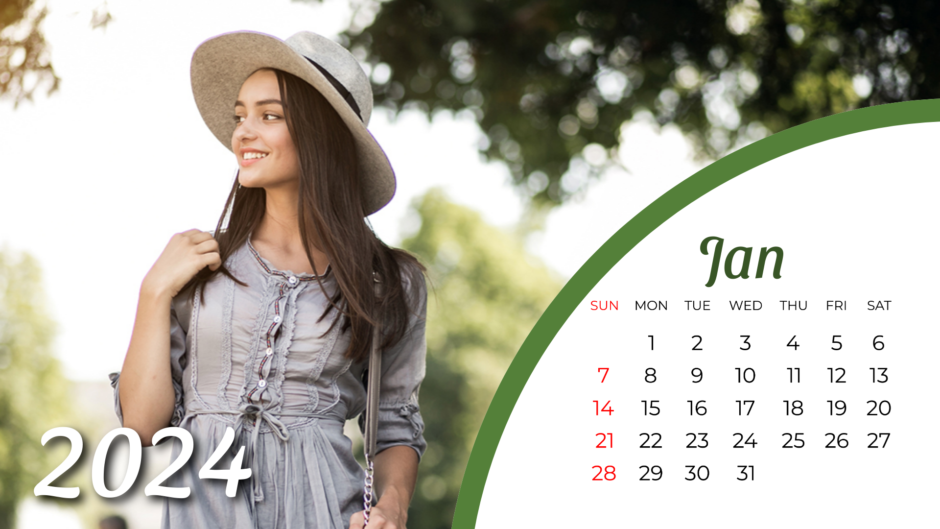 Fashion Calendar Template