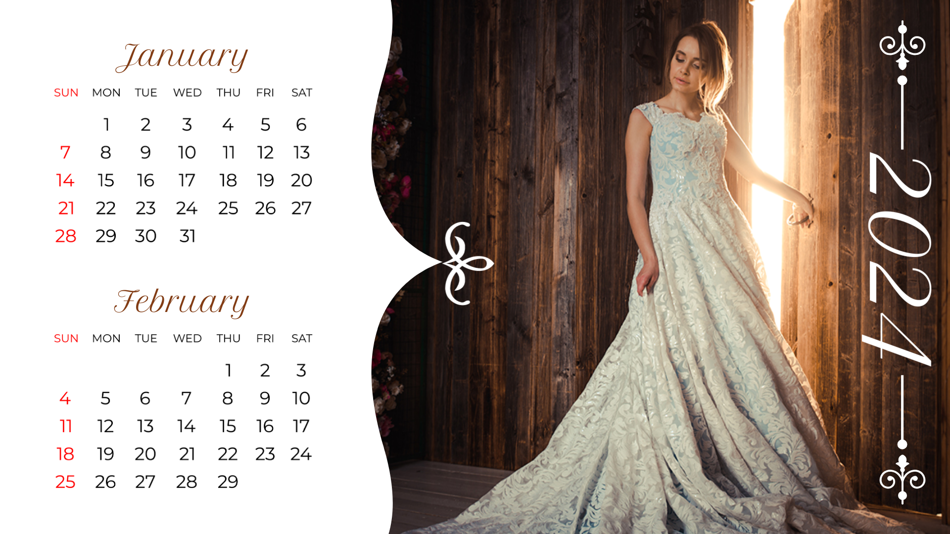 Fashion Calendar Template