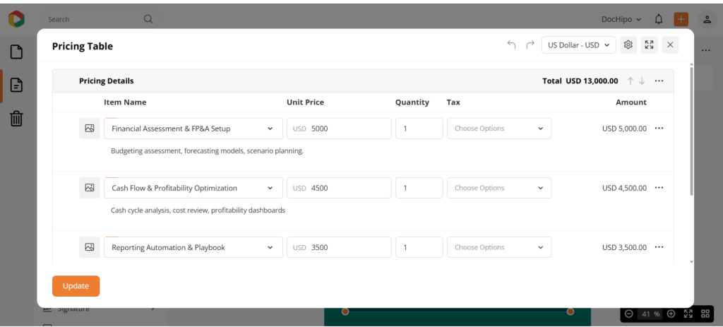 DocHipo Proposal Maker
