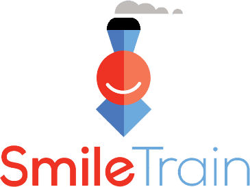 smiletrain logo with a circle