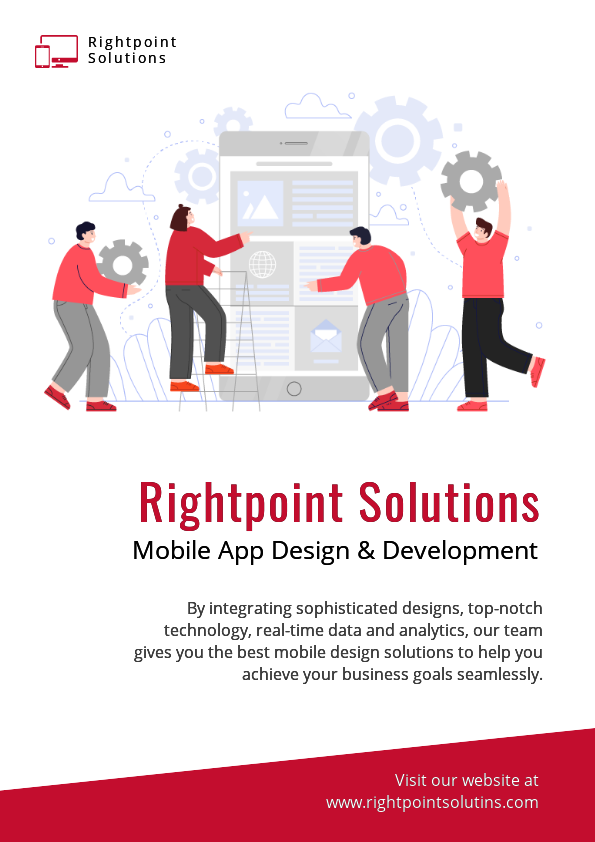Corporate Flyer for App development company