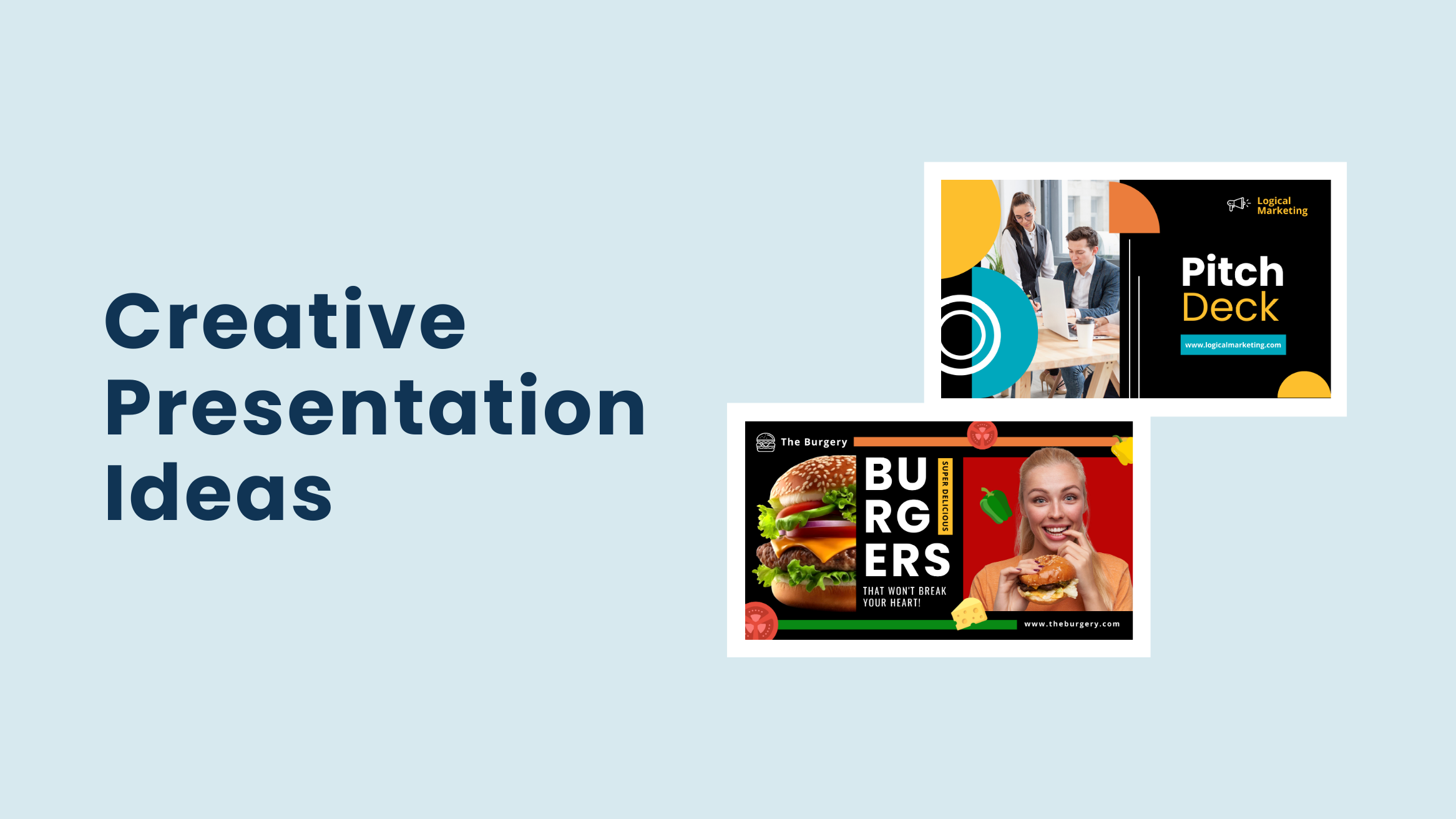 Blog Banner for Creative Presentation Ideas