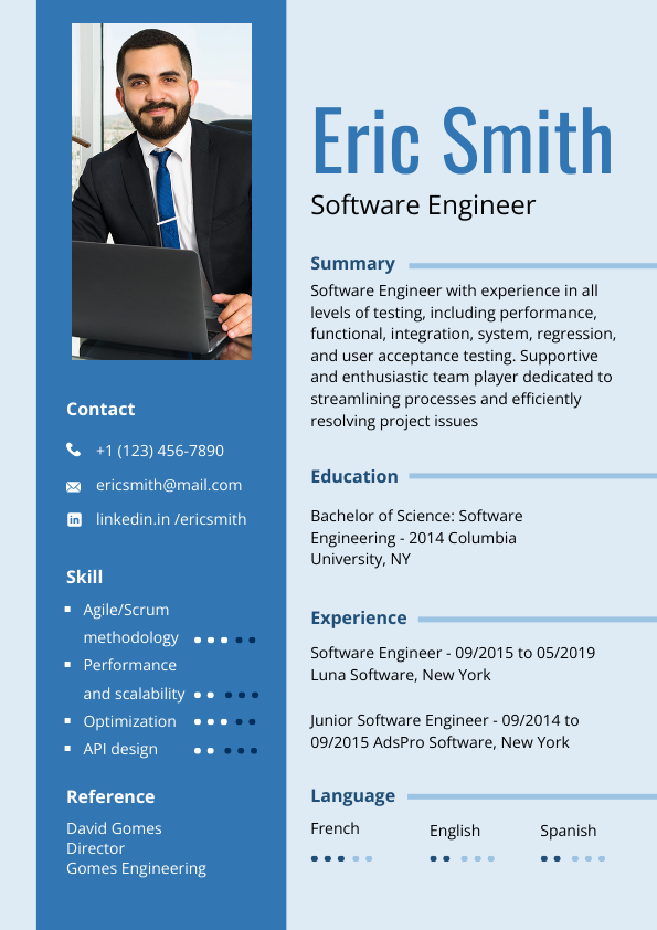 Resume template