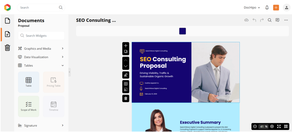 DocHipo proposal maker