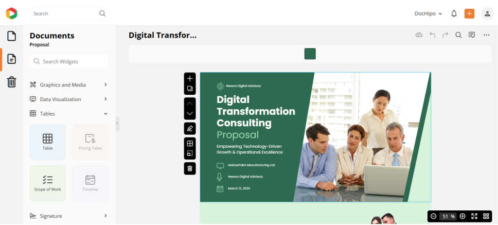 DocHipo proposal maker