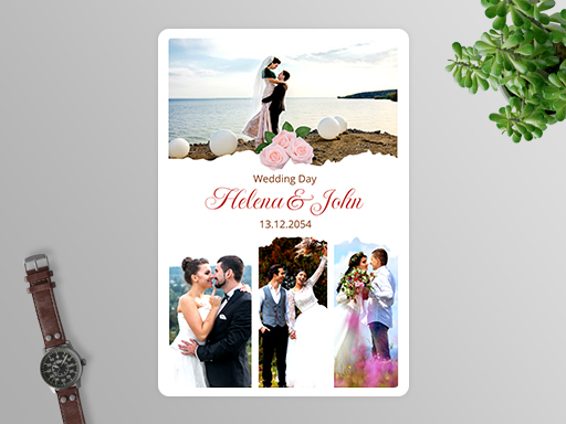Wedding Photo Collage Templates