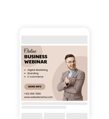 Free Customizable Business Large Rectangle Ad Templates | DocHipo