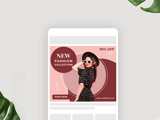 Fashion Large Rectangle Ad Templates