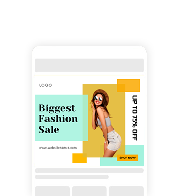 Free and Customizable Large Rectangle Ad Templates | DocHipo