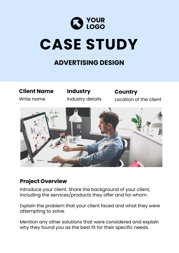 Design a case study tips for readable typography