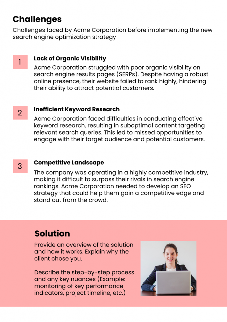 SEO Case Study in Marketing