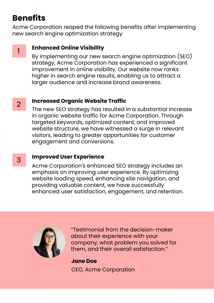 SEO Case Study in Marketing