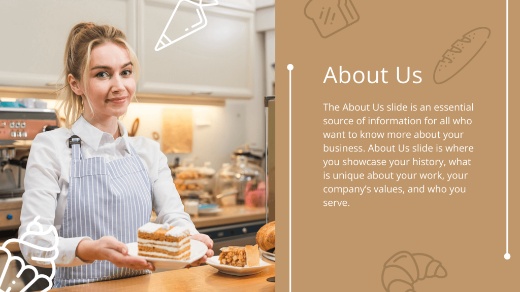 marketing bakery intro slide
