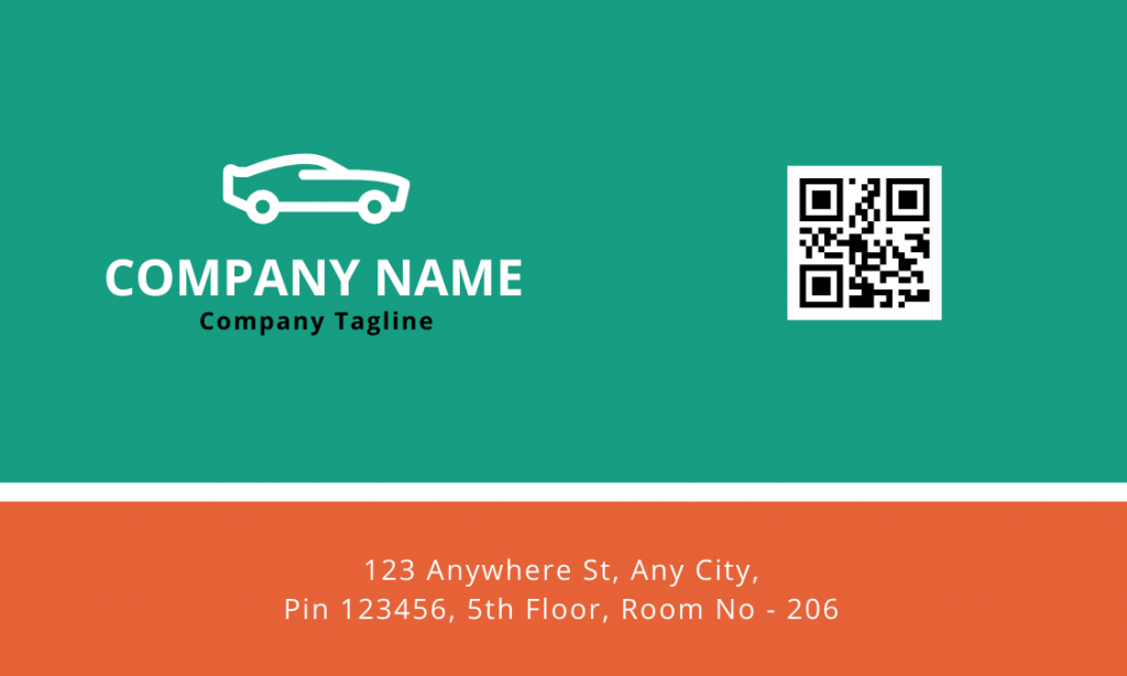 car business card page-2