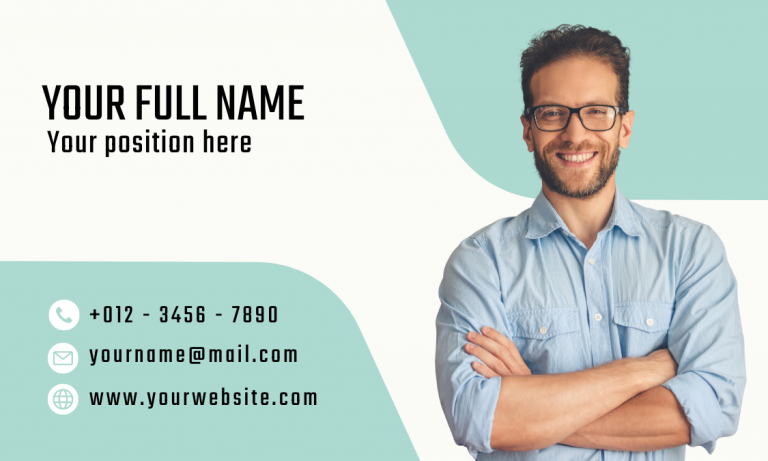 Car sales business card page-1