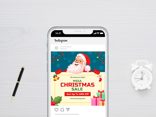 Christmas Instagram Ad Templates