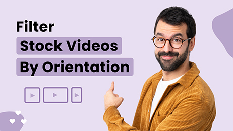 Filter Stock Videos by Orientation in DocHipo