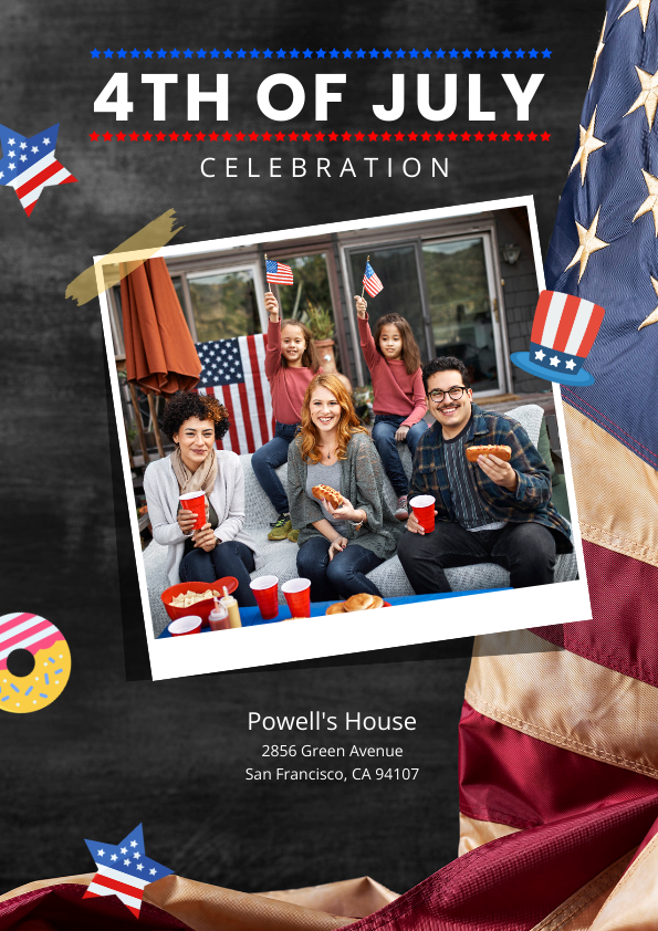 4th of July poster marketing ideas with employees