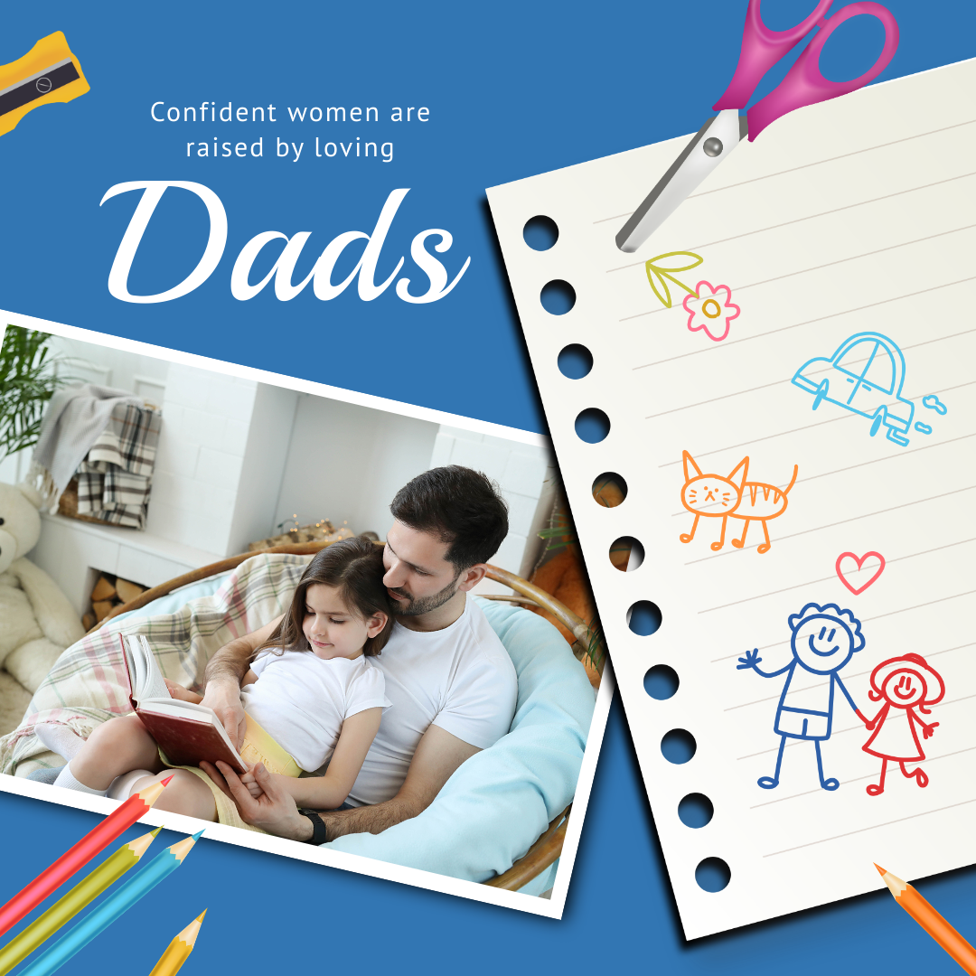 DocHipo IG Post Template with Sketches of Childhood Scribbles, Grown-up Gratitude