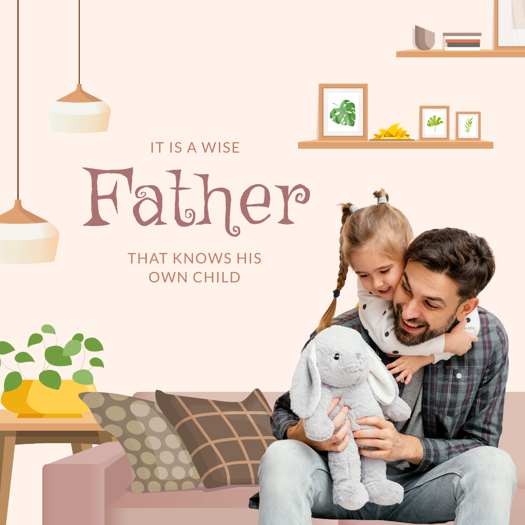 Fatherhood’s Best Moments in an Artsy Combination of IG Post