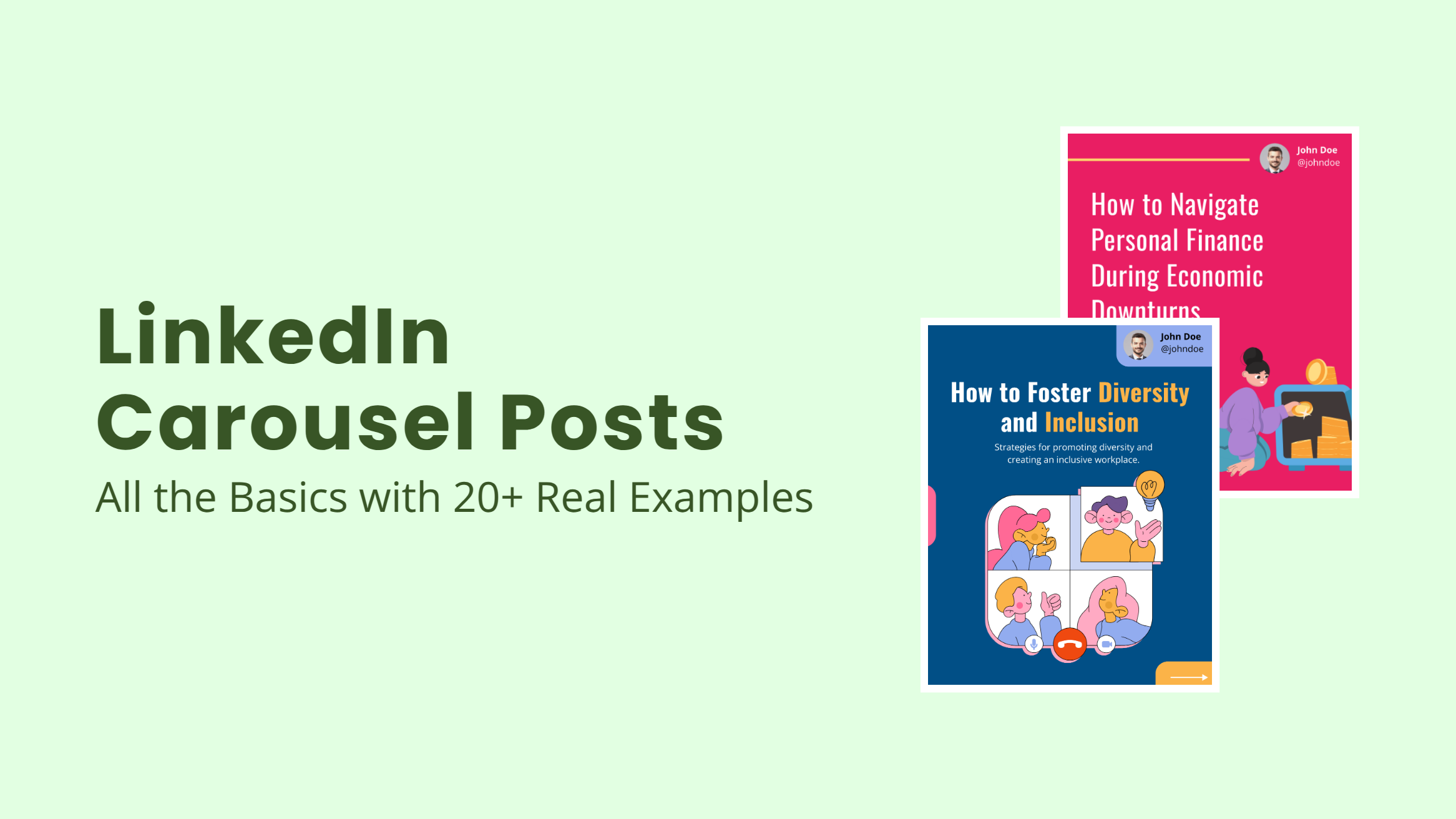 LinkedIn Carousel Posts- banner