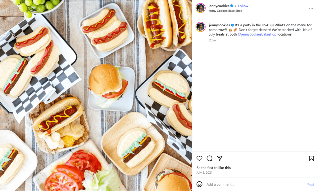 Promote Your Products for 4th of July Backyard BBQ Parties on Instagram