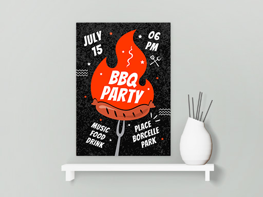 Free Customizable BBQ Poster Templates | DocHipo