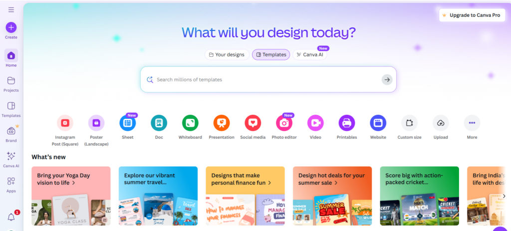 Kittl vs Canva vs DocHipo interface Kittl vs Canva vs DocHipo interface