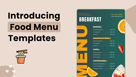 Introducing Menu Templates