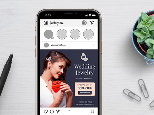 Jewelry Instagram Post Templates