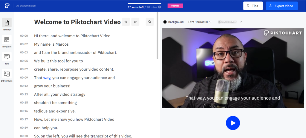 piktochart video piktochart video