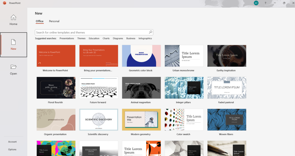 PowerPoint templates
