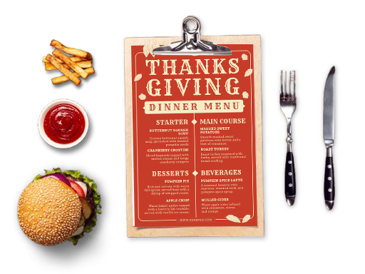 Thanksgiving-menu-Template