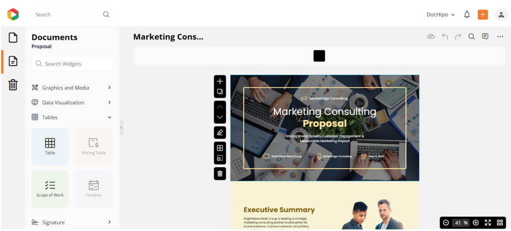 DocHipo proposal maker DocHipo proposal maker