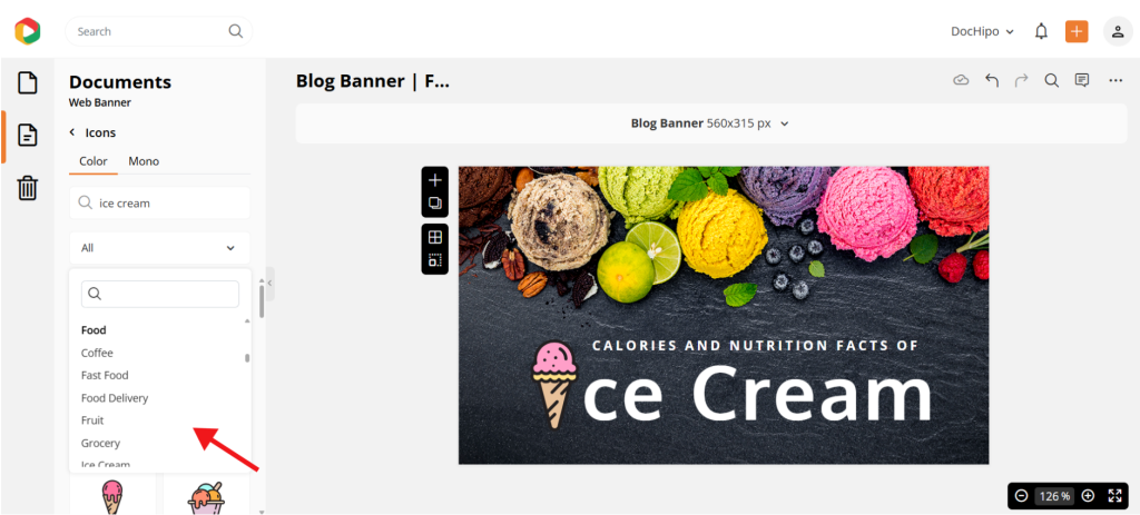 Snappa vs Canva vs DocHipo design assets Snappa vs Canva vs DocHipo design assets