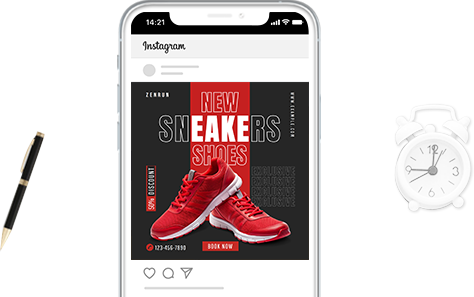 Footwear-instagram-ad-templates