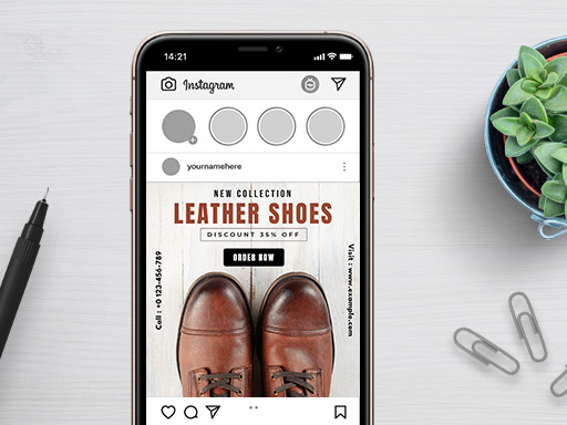 Footwear Instagram Post Templates