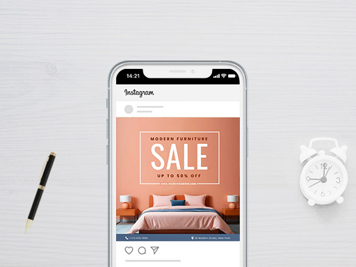 Furniture Instagram Ad Templates