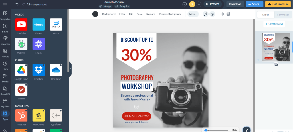 Visme integrations